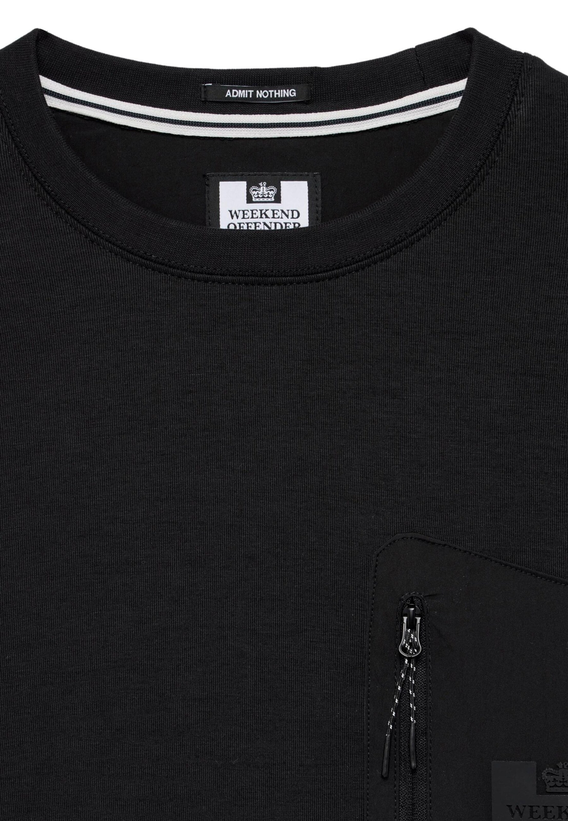 Weekend Offender Sweatshirt 'San Telmo' in Schwarz