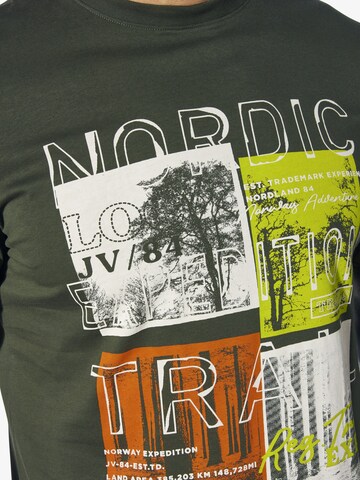 Jan Vanderstorm Shirt 'Tandrup' in Groen