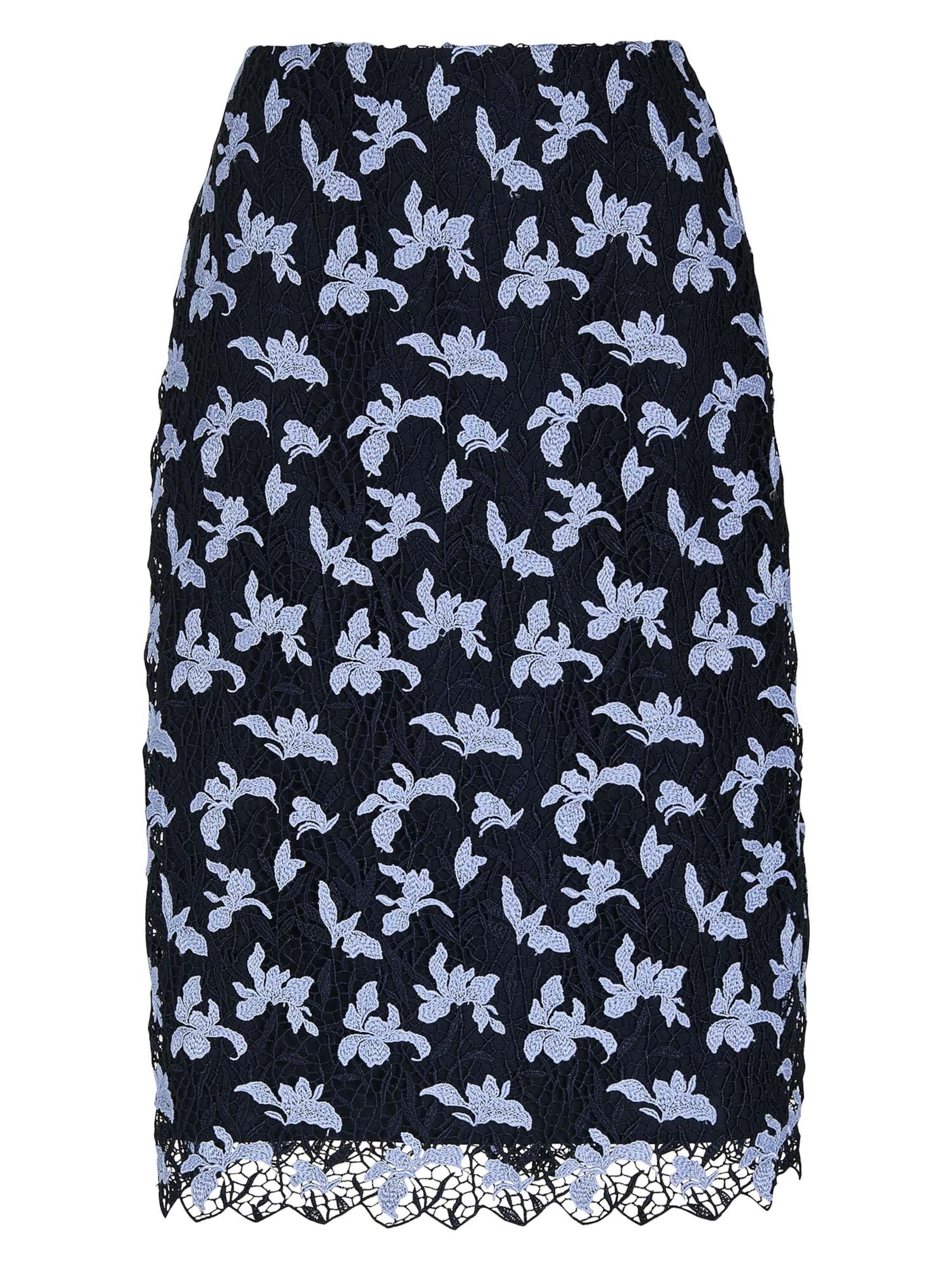 Jupe MADELEINE en bleu : devant