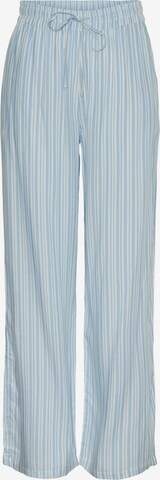 Pantalon 'ALVINA' PIECES en bleu : devant