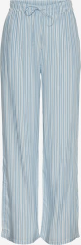 PIECES Loosefit Broek 'ALVINA' in Blauw: voorkant