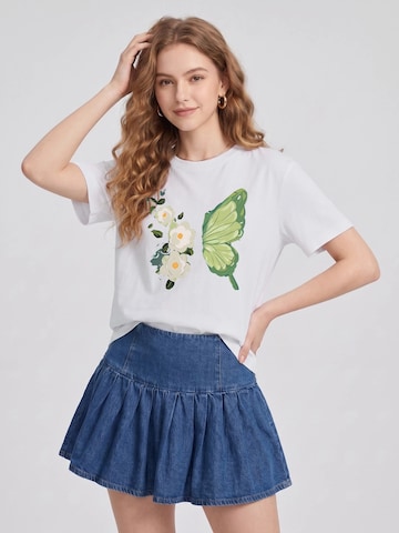 T-shirt LapaPlus en blanc : devant