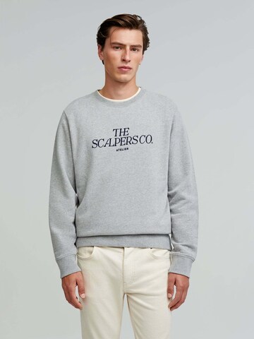 Sweat-shirt 'Atelier' Scalpers en gris : devant