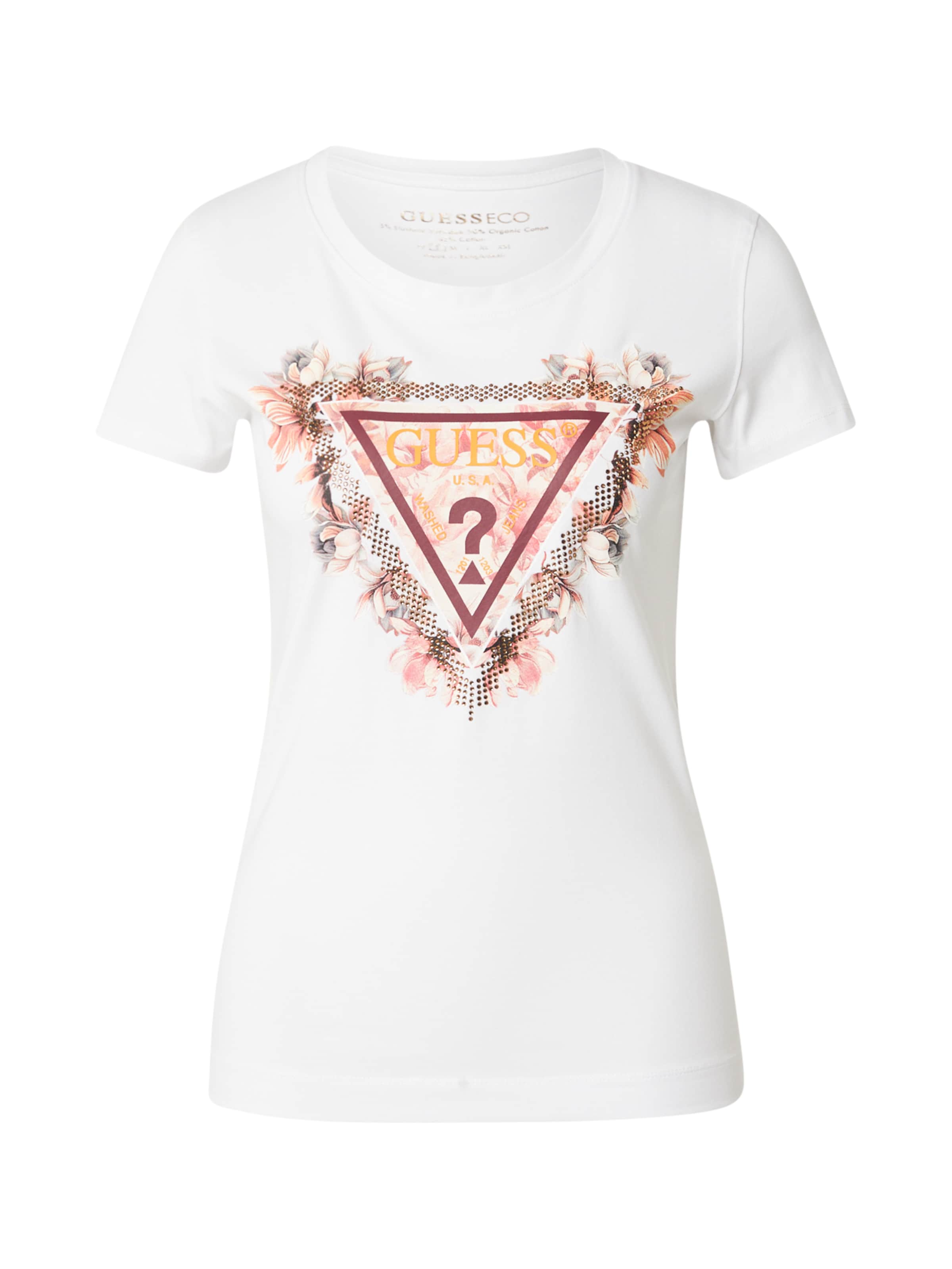 GUESS Футболка в Белый: спереди