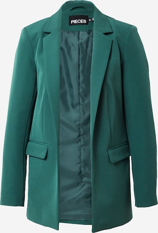 Blazer 'PCBOZZY' PIECES en vert : devant