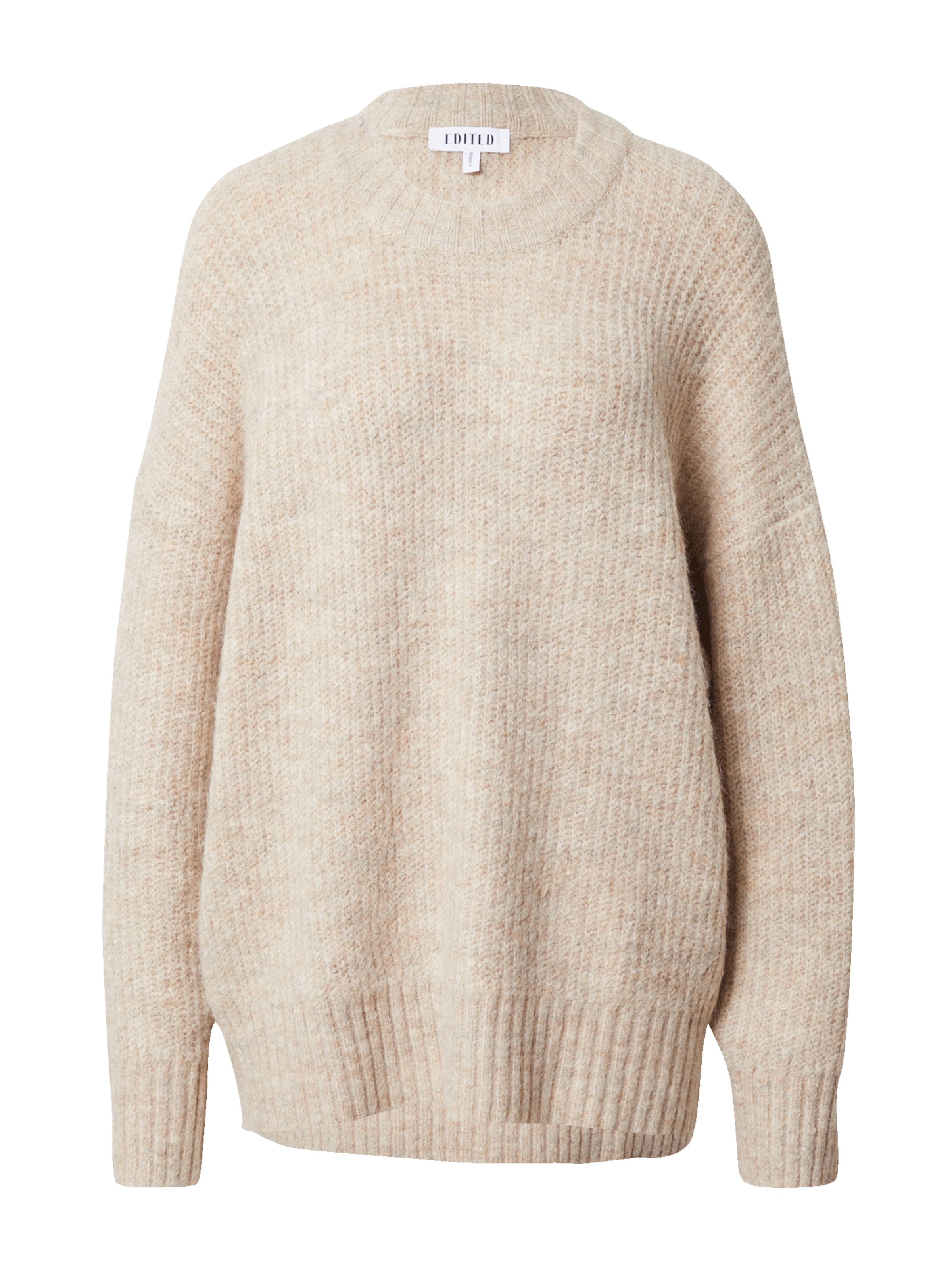 EDITED Oversized neulepaita &#x27;Luca&#x27; värissä beige: etupuoli