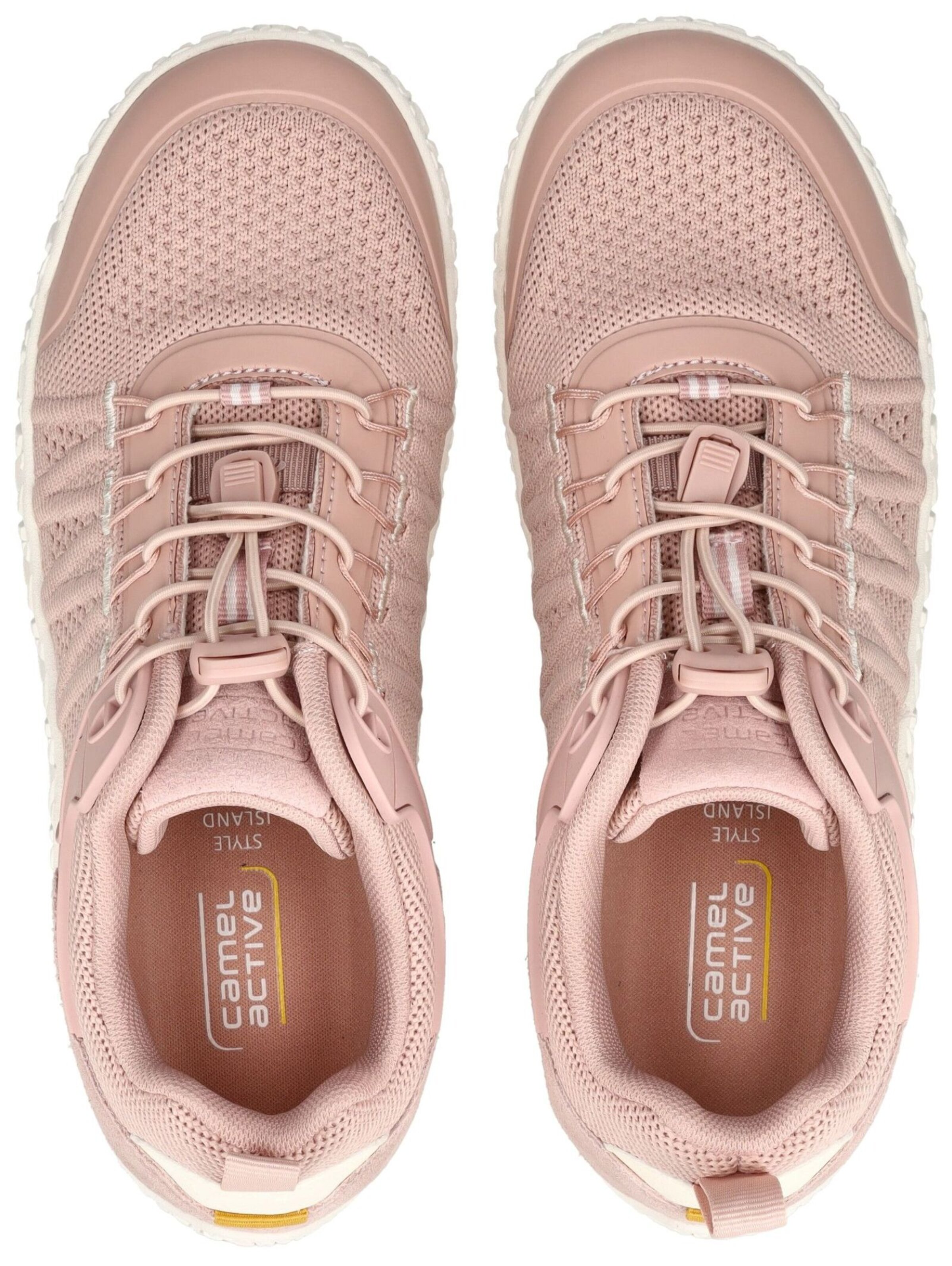 CAMEL ACTIVE Athletic lace-up shoe in Pink