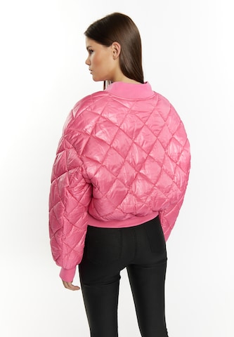myMo ROCKS Between-Season Jacket in Pink