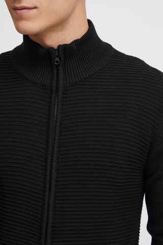 INDICODE JEANS Cardigan 'Rickert' in Schwarz