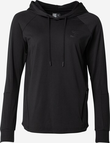 Hummel Athletic Sweatshirt in Black: front