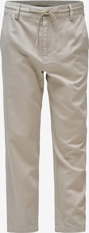 Pantalon chino Salsa Jeans en beige : devant