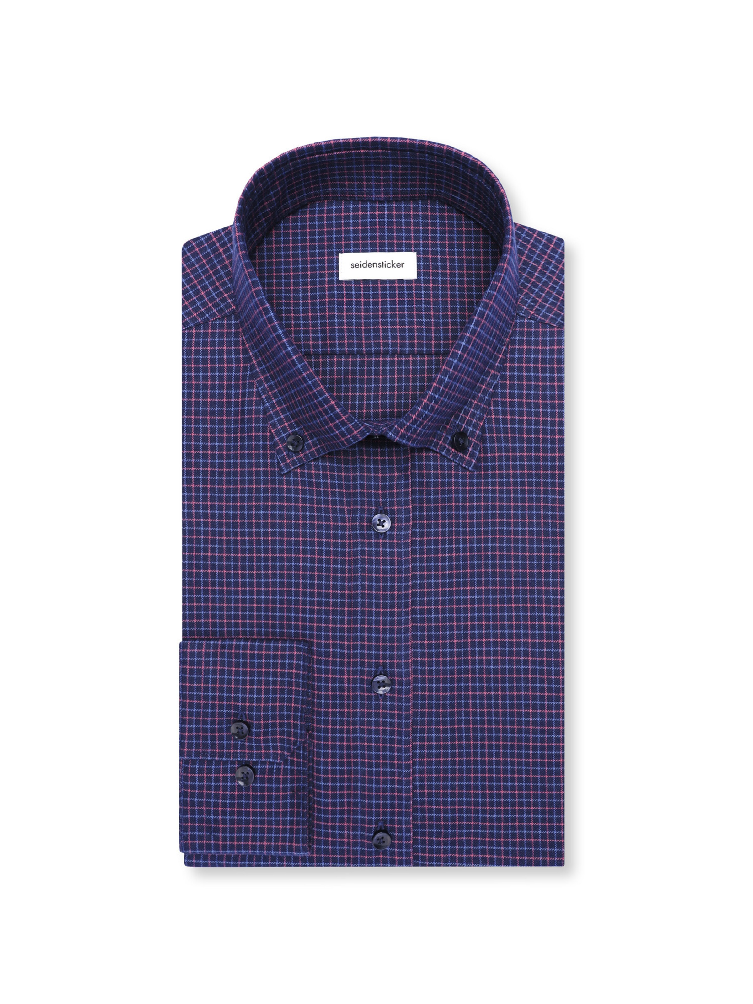 SEIDENSTICKER Slim fit Overhemd in Blauw