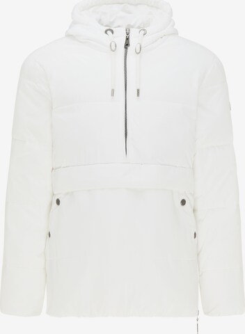 DreiMaster Maritim Winter Jacket in White: front