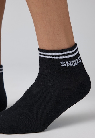 SNOCKS Socken in Schwarz