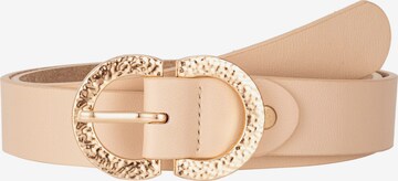 Leslii Belt in Beige: front