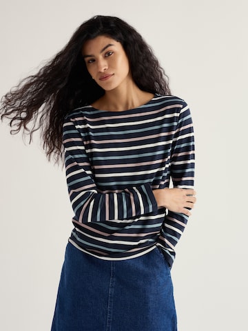 Seasalt Cornwall Shirt 'Sailor' in Blauw: voorkant