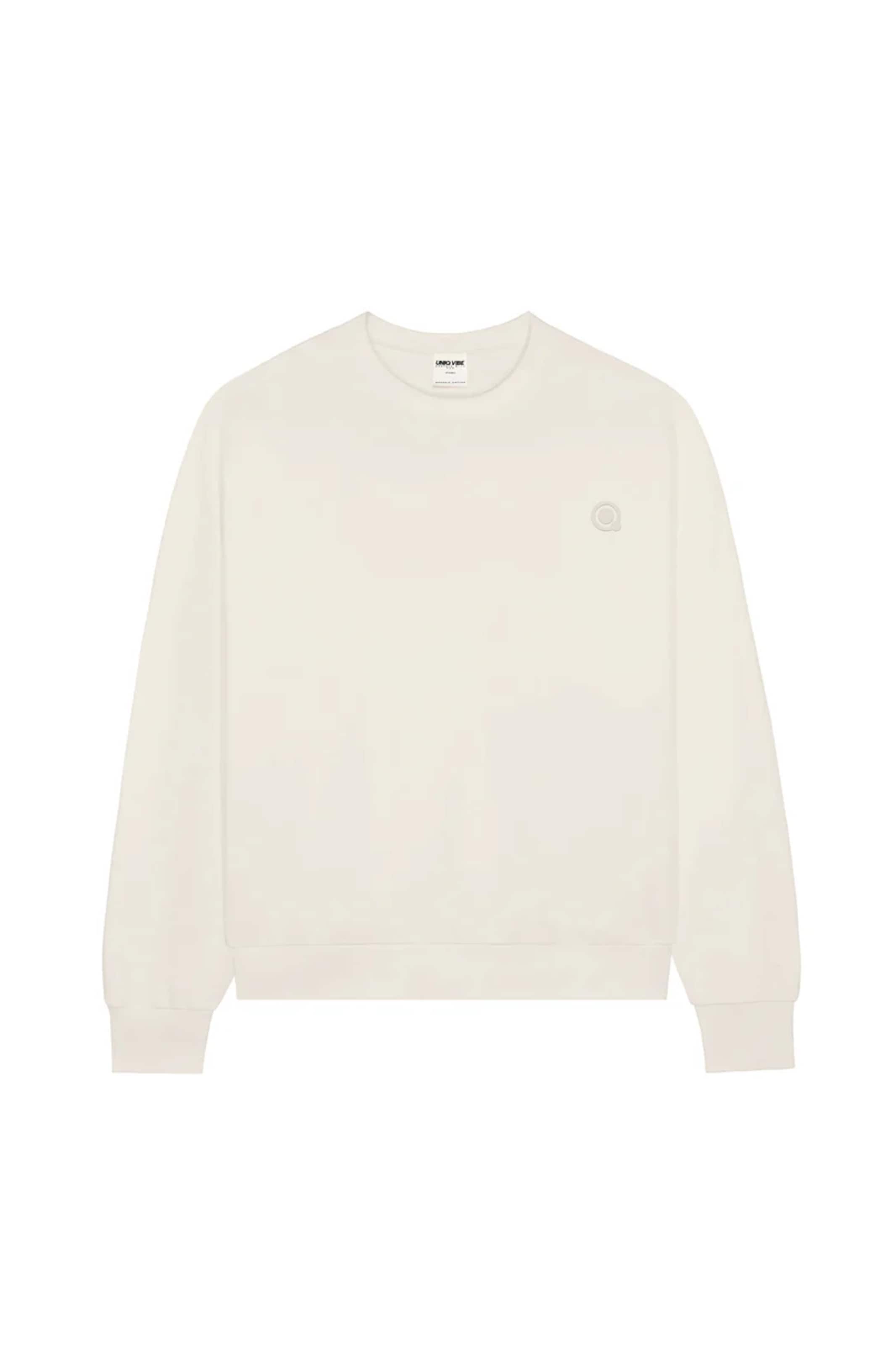 UNIQVIBE Sweatshirt in Beige: front