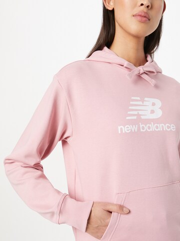 new balance Sweatshirt 'Essentials' in Pink