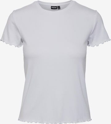 T-shirt 'Nicca' PIECES en blanc : devant