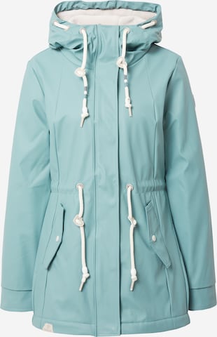 Parka mi-saison 'MONADIS RAINY' Ragwear en bleu : devant