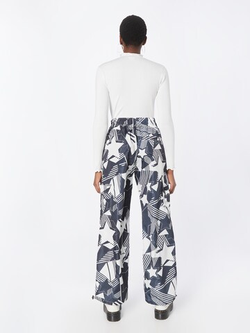 Wide Leg Pantalon cargo Nasty Gal en bleu