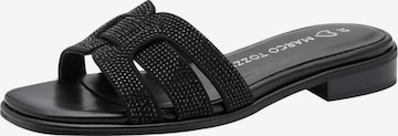 Mule MARCO TOZZI en noir : devant