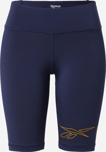 Pantaloni sportivi 'Piping' Reebok Sport di colore blu / ocra, Visualizzazione prodotti
