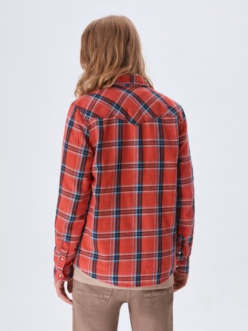 LTB Regular Fit Hemd 'Rohan' in Rot