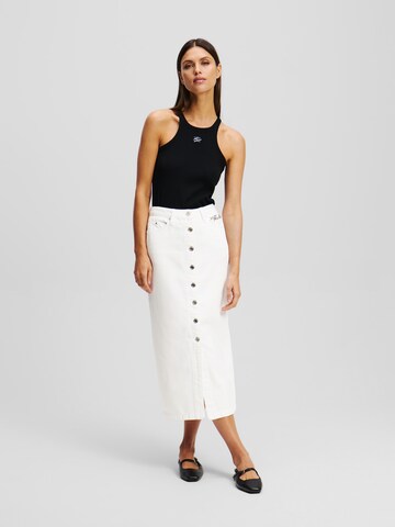 Gonna di Karl Lagerfeld in bianco