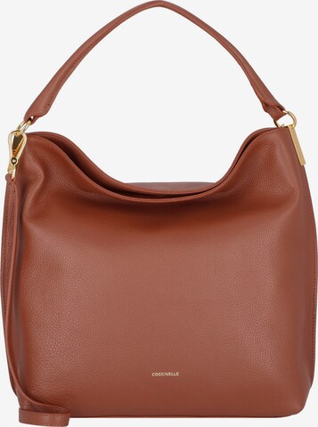 Coccinelle Shoulder Bag 'Estelle' in Brown: front