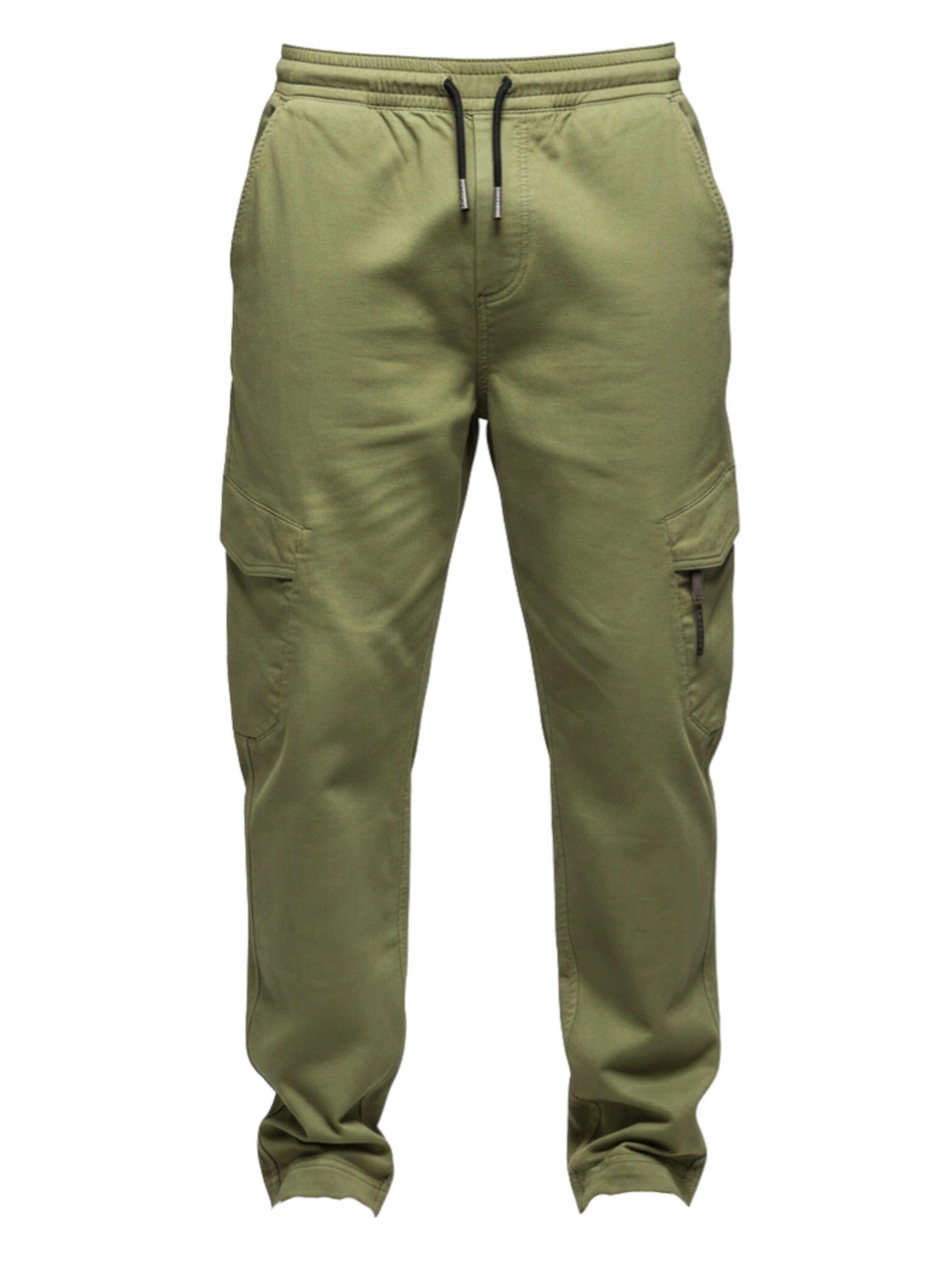 Ombre Regular Cargobroek 'OM-PAJO-0199' in Groen: voorkant