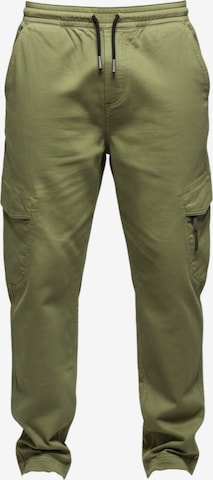 Ombre Regular Cargo trousers 'OM-PAJO-0199' in Green: front