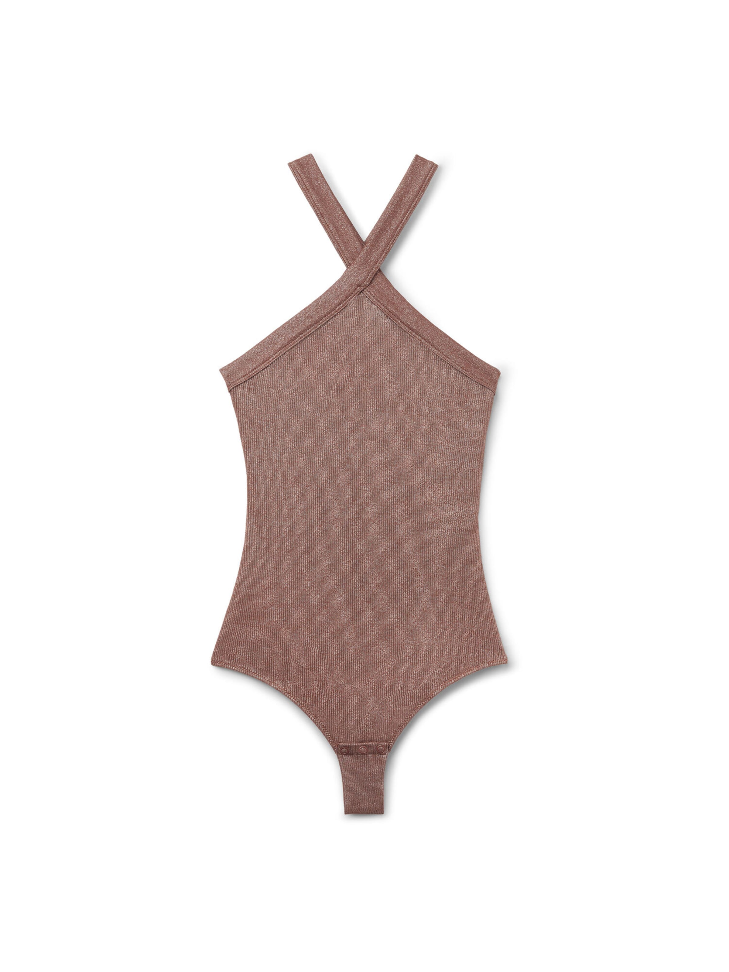 INTIMISSIMI Body in Braun: Vorderseite