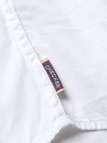 Coupe regular Chemise ' Dynasty Denim ' Checker en bleu