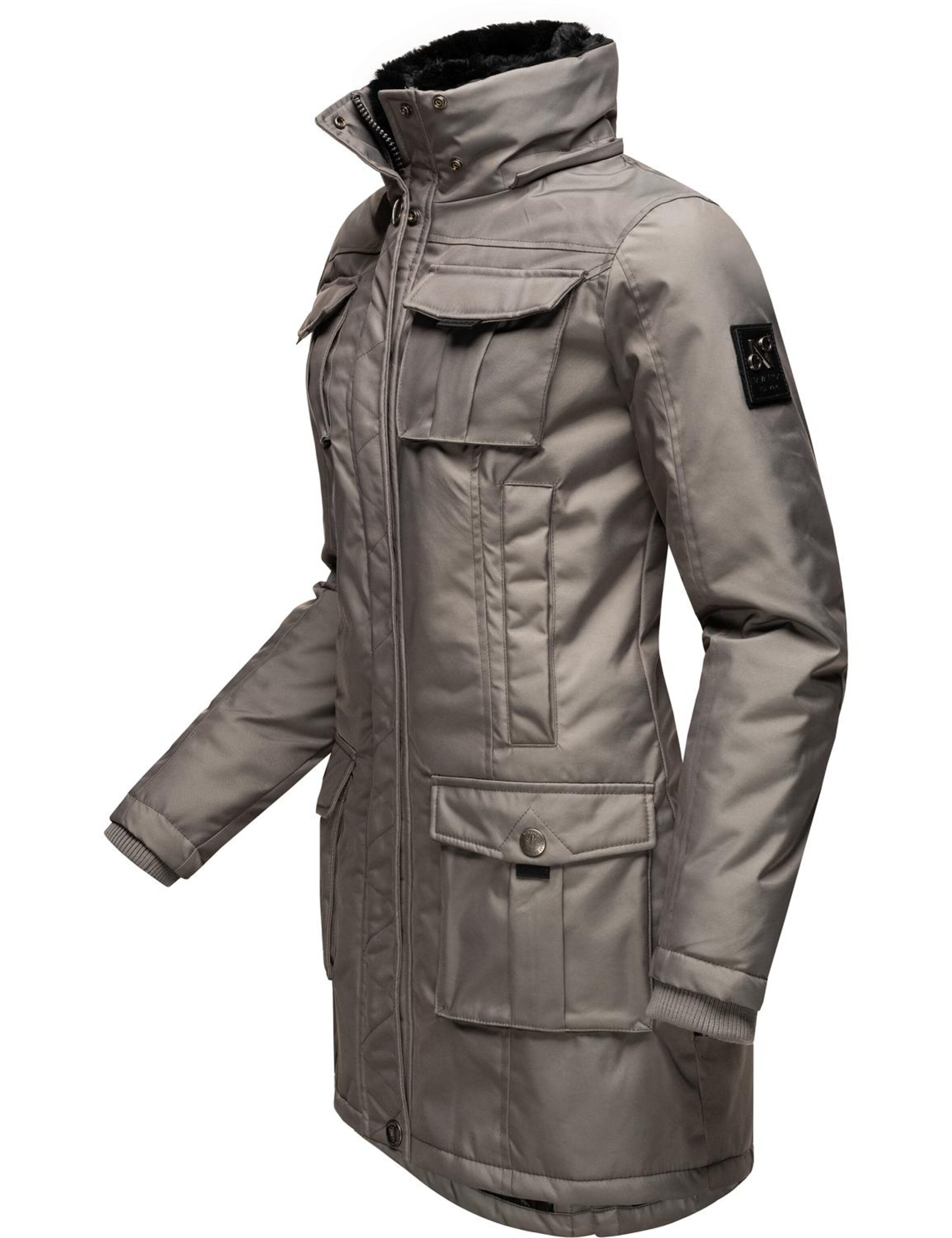 NAVAHOO Functionele jas 'Tinis' in Grijs