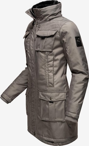 NAVAHOO Weatherproof jacket 'Tinis' in Grey