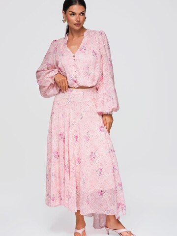 Ombre - Blusa en rosa