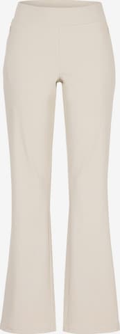 évasé Pantalon Cellbes of Sweden en beige : devant