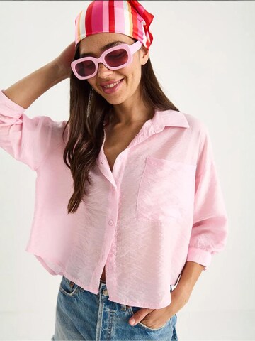 Bianco Lucci - Blusa em rosa