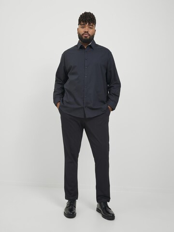 Jack & Jones Plus Slimfit Chinobyxa 'JPSTMarco JJCooper' i svart