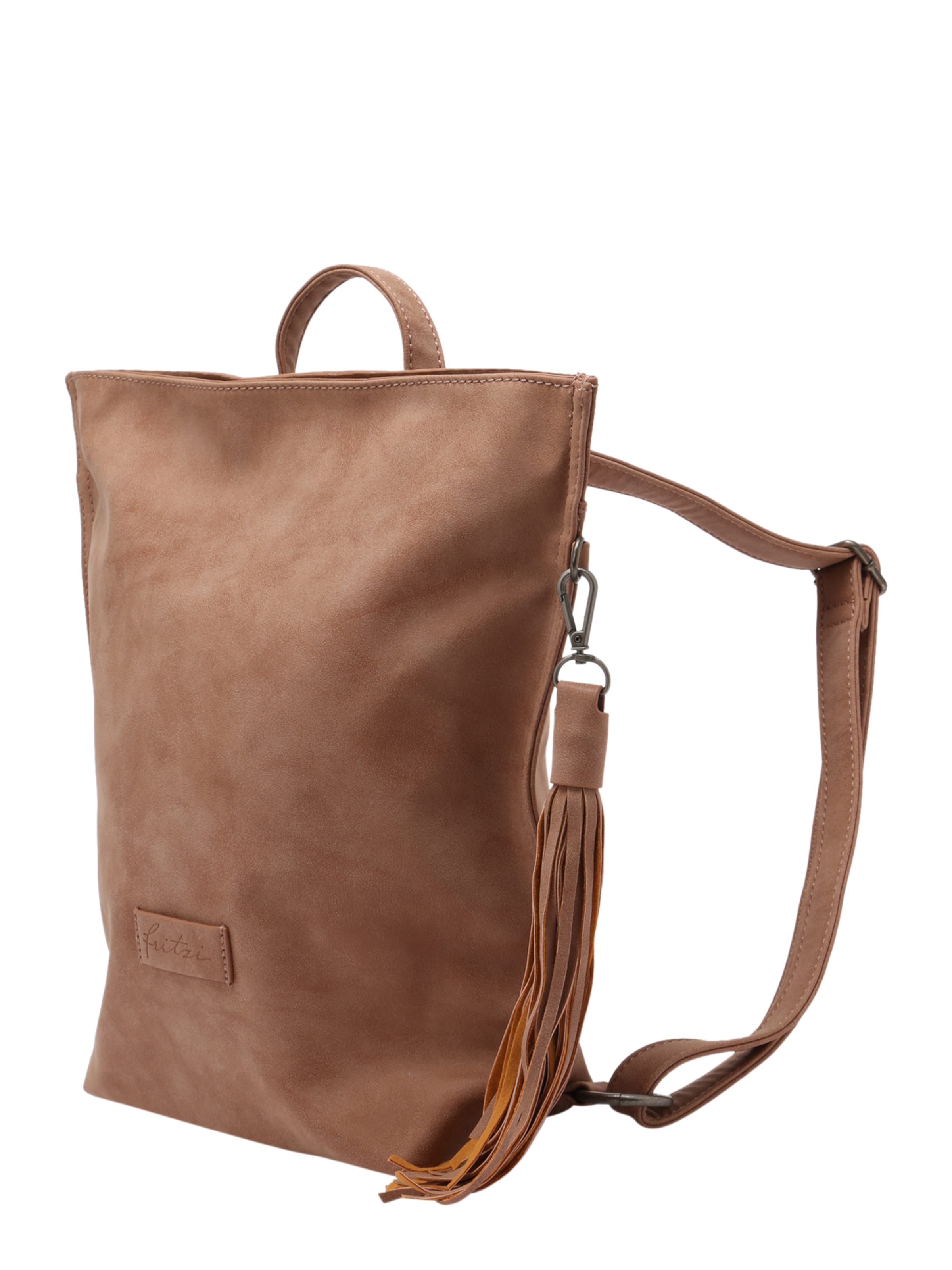 Fritzi aus Preußen Rucksack 'City' in Braun: Vorderseite
