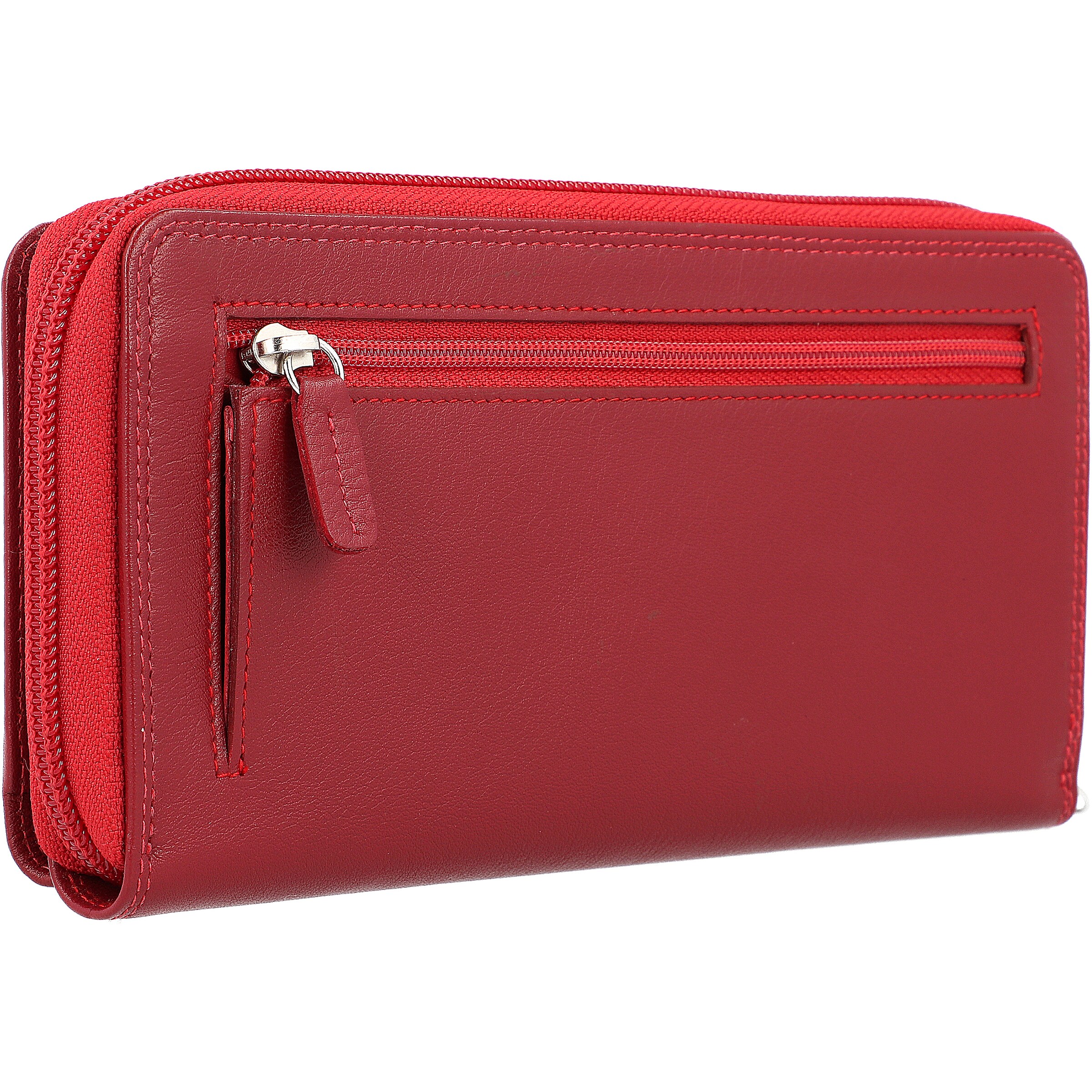 GOLDEN HEAD Wallet 'Polo' in Red
