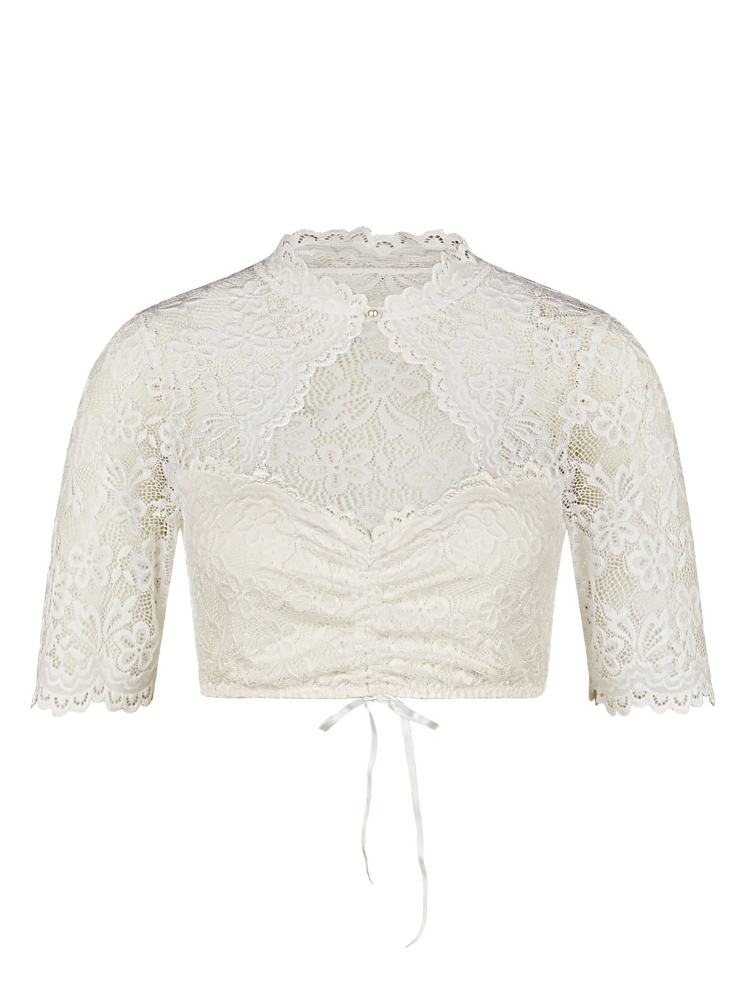 Nina von C. Traditional Blouse 'Sophie' in Beige: front