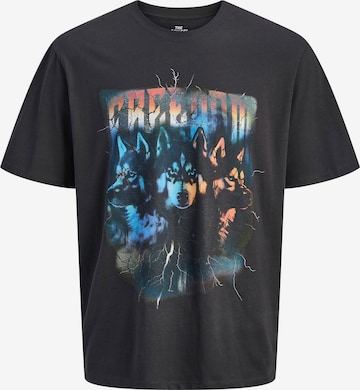 JACK & JONES - Camiseta 'JORBAND' en negro: frente