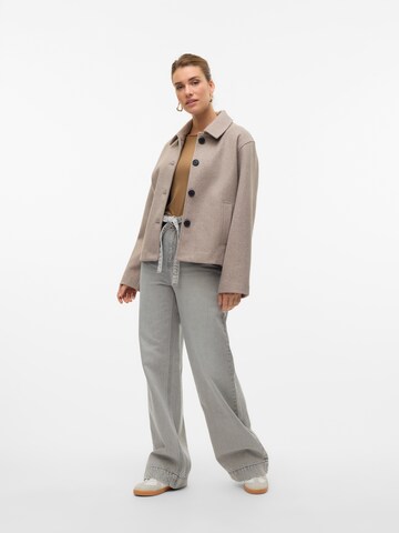 VERO MODA Prehodna jakna 'Fortunemie' | siva barva