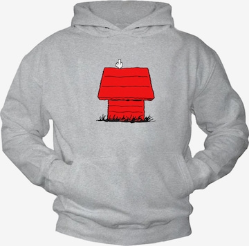 MAKAYA Sweatshirt in Grau: Vorderseite