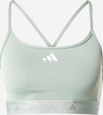ADIDAS PERFORMANCE Sport-BH 'Hyperglam' in Grün: Vorderseite