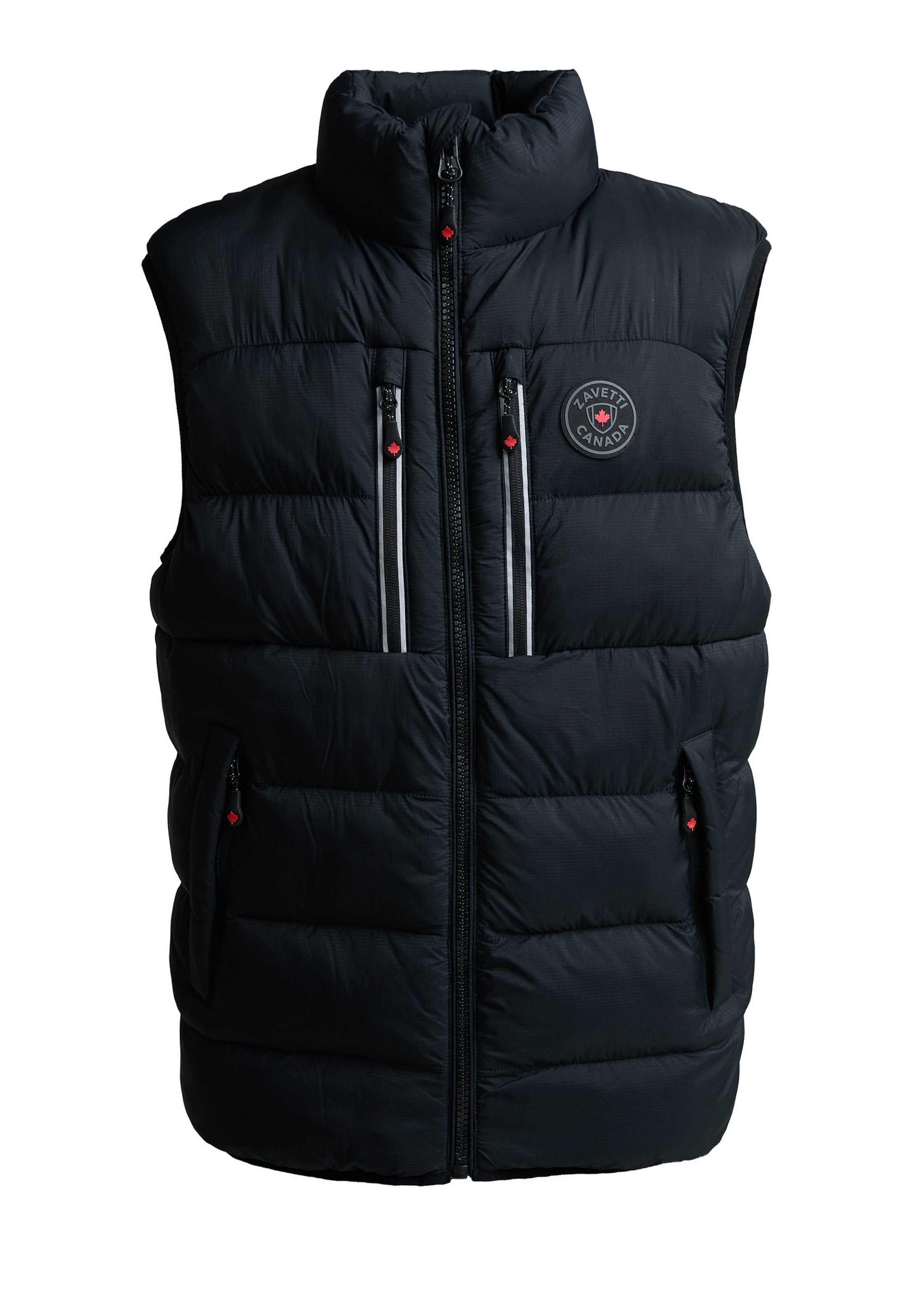 Zavetti Canada Bodywarmer 'Atlin 2.0 ' in Zwart: voorkant