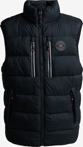 Zavetti Canada Bodywarmer 'Atlin 2.0 ' in Zwart: voorkant