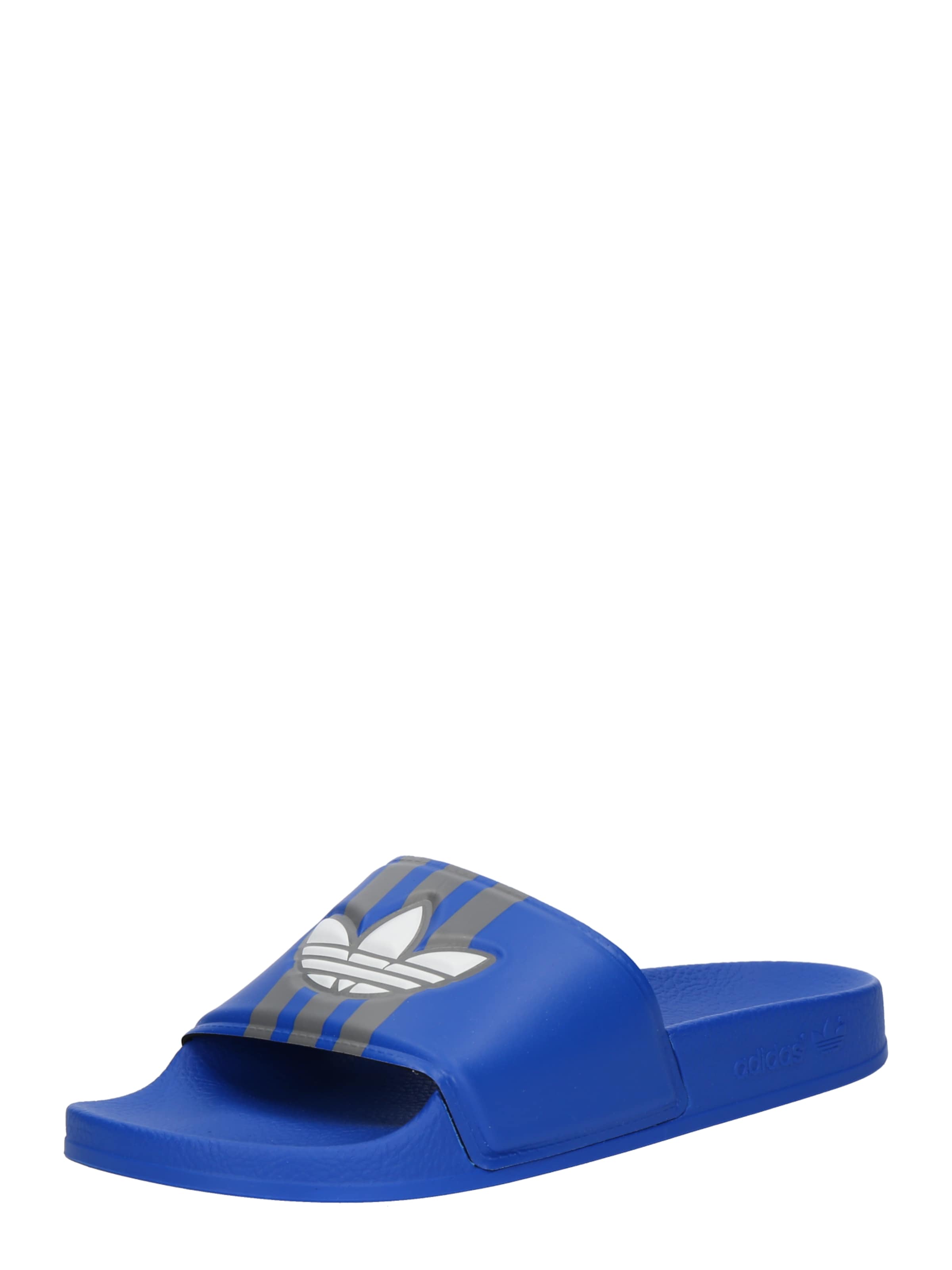 ADIDAS ORIGINALS Pantolette 'Adilette' in Blau: Vorderseite